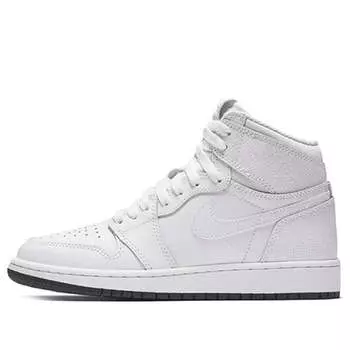 Кроссовки 1 ретро высокие og Air Jordan, белый