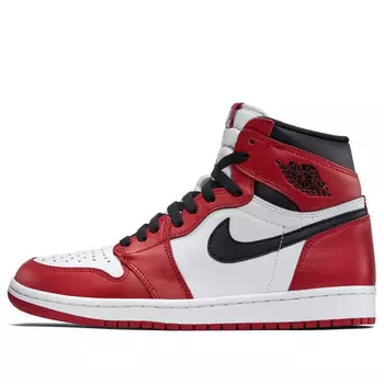 Кроссовки 1 ретро высокие og Air Jordan, белый