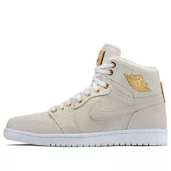 Кроссовки 1 ретро высокие og Air Jordan, белый