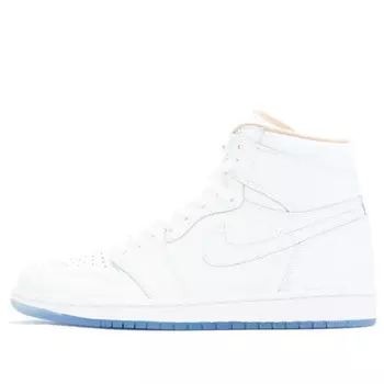 Кроссовки 1 ретро высокие og Air Jordan, белый