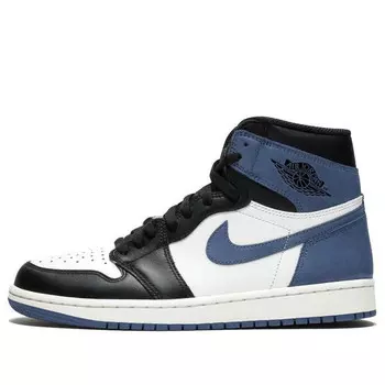 Кроссовки 1 ретро высокие og Air Jordan, голубой