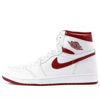 Кроссовки 1 ретро высокие og Air Jordan, белый