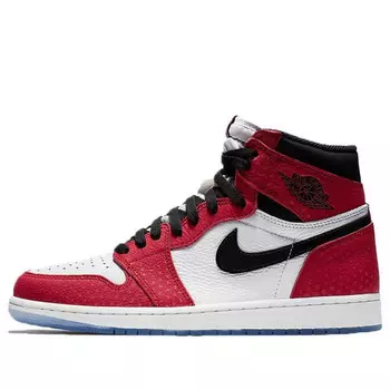 Кроссовки 1 ретро высокие og Air Jordan, красный