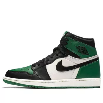 Кроссовки 1 ретро высокие og Air Jordan, зеленый