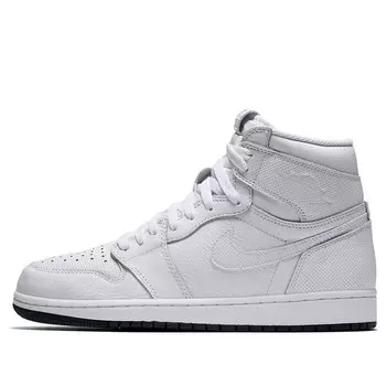 Кроссовки 1 ретро высокие og Air Jordan, белый