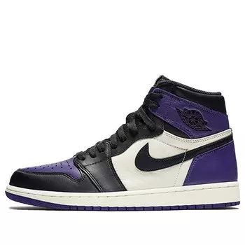 Кроссовки 1 ретро высокие og Air Jordan, фиолетовый