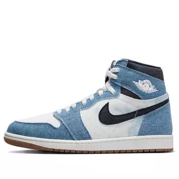 Кроссовки 1 ретро высокие og Air Jordan, белый