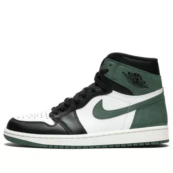 Кроссовки 1 ретро высокие og Air Jordan, зеленый