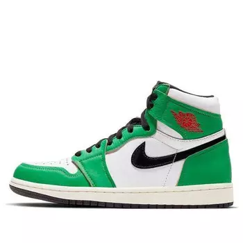 Кроссовки 1 ретро высокие og Air Jordan, зеленый