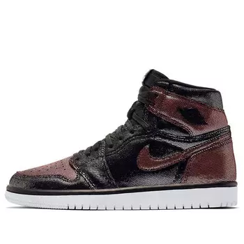 Кроссовки 1 ретро высокие og Air Jordan, черный