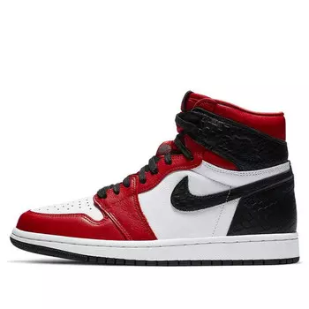 Кроссовки 1 ретро высокие og Air Jordan, красный
