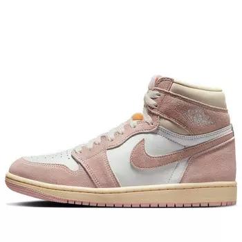 Кроссовки 1 ретро высокие og Air Jordan, белый