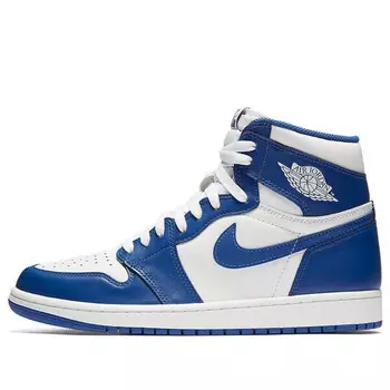 Кроссовки 1 ретро высокие og Air Jordan, синий
