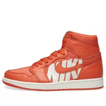 Кроссовки 1 ретро высокие og Air Jordan, красный
