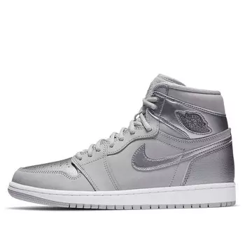 Кроссовки 1 ретро высокие og co.jp Air Jordan, серый
