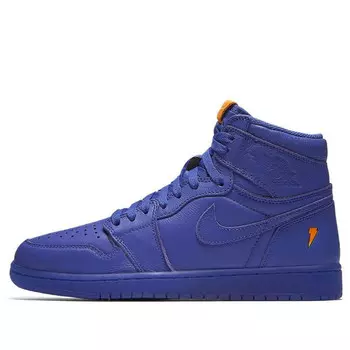 Кроссовки 1 ретро высокие og g8rd Air Jordan, фиолетовый
