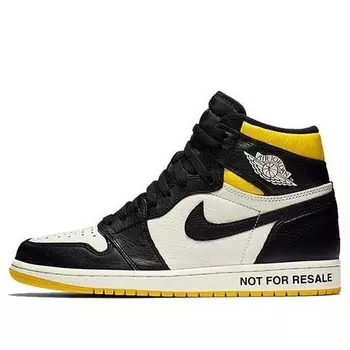 Кроссовки 1 ретро высокие og nrg Air Jordan, желтый