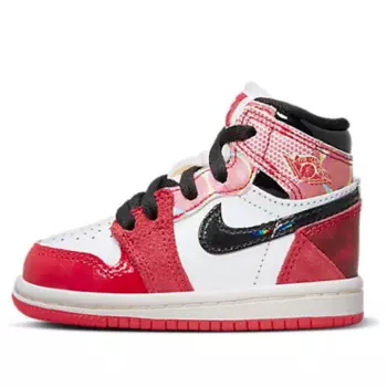 Кроссовки 1 ретро высокие og x marvel Air Jordan, красный