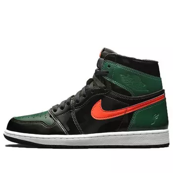 Кроссовки 1 ретро высокие og x onlyfly Air Jordan, черный