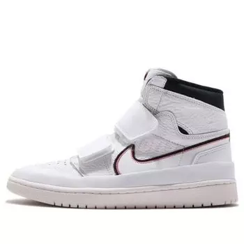 Кроссовки 1 ретро высокие с двумя ремешками Air Jordan, белый