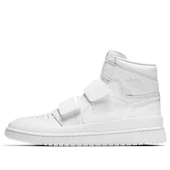 Кроссовки 1 ретро высокие с двумя ремешками Air Jordan, белый