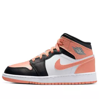 Кроссовки 1 средние Air Jordan, белый