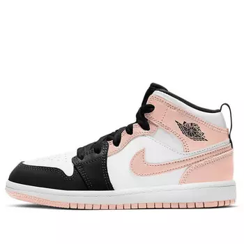Кроссовки 1 средние Air Jordan, белый