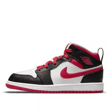 Кроссовки 1 средние Air Jordan, белый