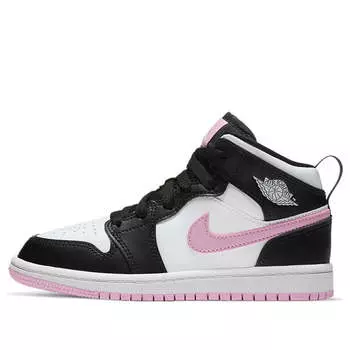 Кроссовки 1 средние Air Jordan, белый