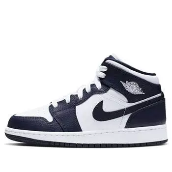Кроссовки 1 средние Air Jordan, белый