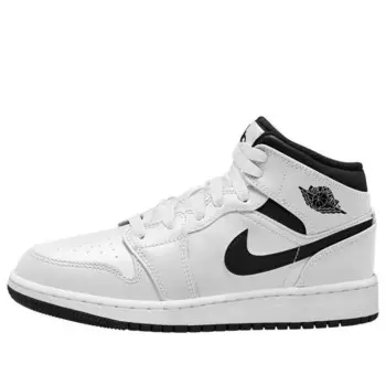 Кроссовки 1 средние Air Jordan, белый