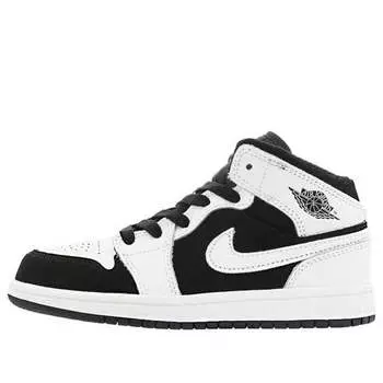 Кроссовки 1 средние Air Jordan, белый