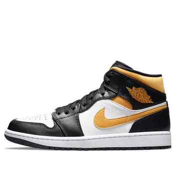 Кроссовки 1 средние Air Jordan, белый