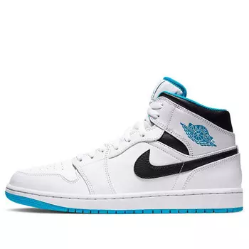 Кроссовки 1 средние Air Jordan, белый