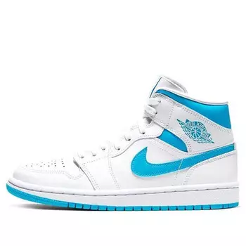 Кроссовки 1 средние Air Jordan, белый
