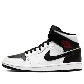 Кроссовки 1 средние Air Jordan, белый