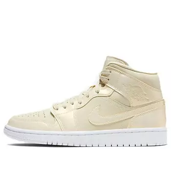 Кроссовки 1 средние Air Jordan, белый