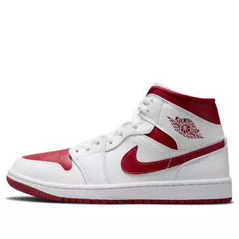 Кроссовки 1 средние Air Jordan, белый
