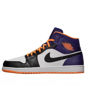 Кроссовки 1 средние Air Jordan, белый