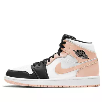 Кроссовки 1 средние Air Jordan, белый
