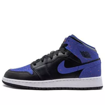 Кроссовки 1 средние Air Jordan, черный
