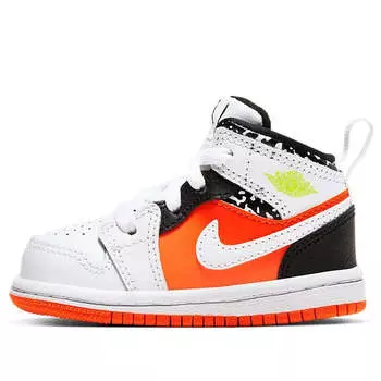 Кроссовки 1 средние Air Jordan, черный