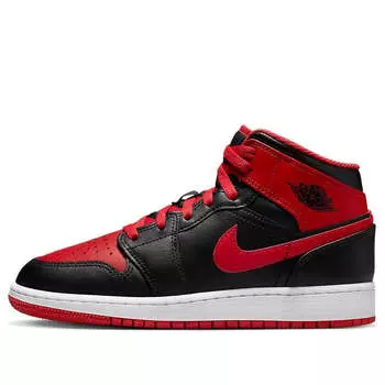 Кроссовки 1 средние Air Jordan, черный