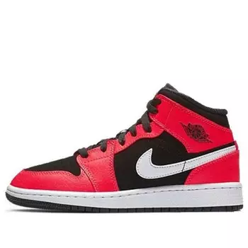 Кроссовки 1 средние Air Jordan, черный
