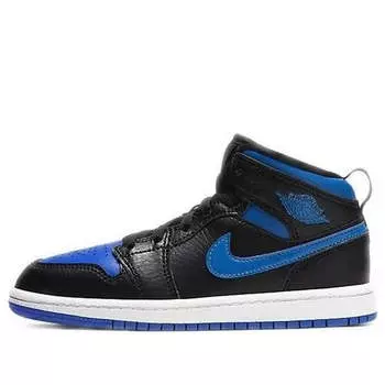 Кроссовки 1 средние Air Jordan, черный