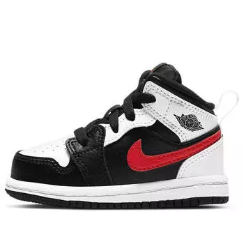 Кроссовки 1 средние Air Jordan, черный
