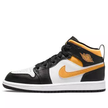 Кроссовки 1 средние Air Jordan, черный