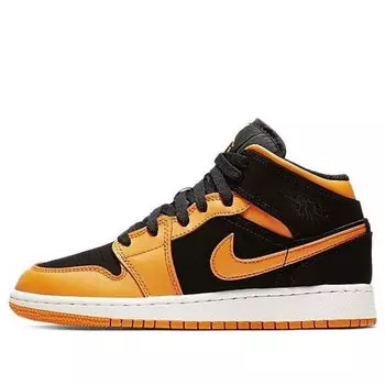 Кроссовки 1 средние Air Jordan, черный