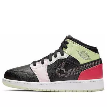 Кроссовки 1 средние Air Jordan, черный