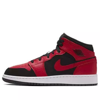 Кроссовки 1 средние Air Jordan, черный